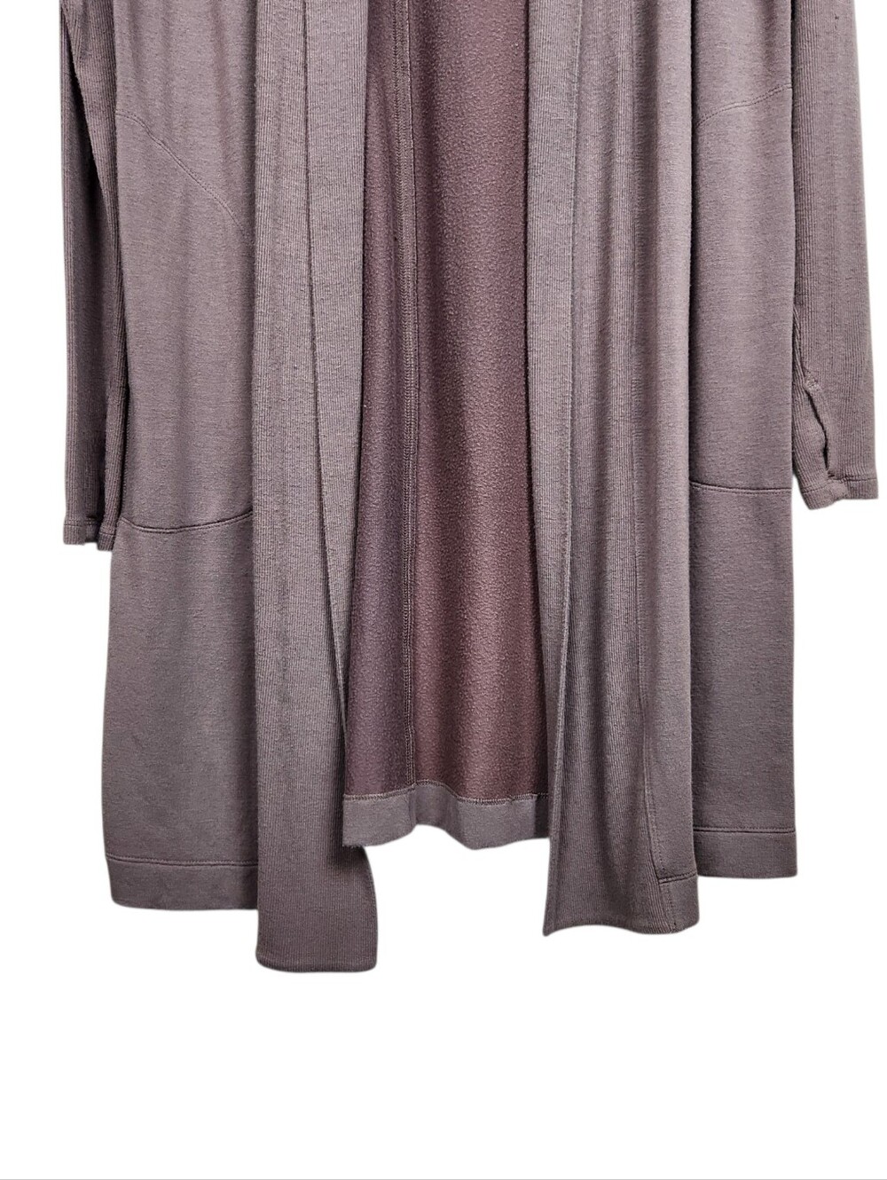 Athleta Canopy Wrap In Nirvana Mineral Modal Blend Cardigan Sweater Women Size M - Picture 5 of 15